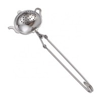 High Quality Clip Type Handle Metal Stainless Steel Teapot Tea Strainer