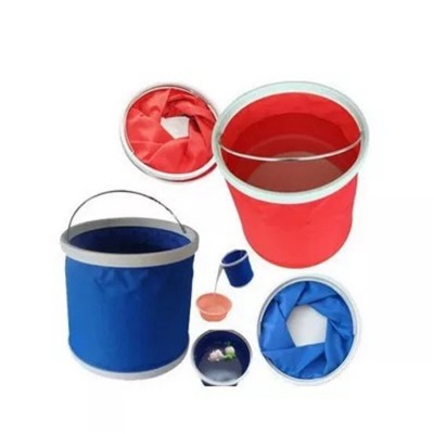 Foldable Waterproof Car Wash Bucket,Camping Fishing Washing Folding Bucket