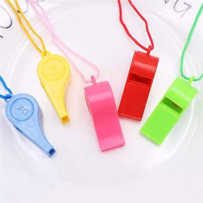 Waimaotong hot sale colorful plastic sport fan whistle