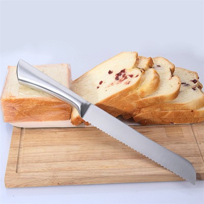 2018 Amazon top seller high quality 8 inch stainless steel bread knife