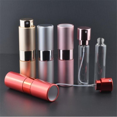 8ml colorful aluminum perfume bottle , travelling perfume atomizer