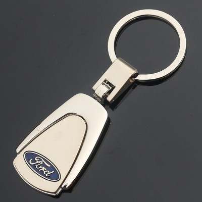 Custom Metal Alloy key ring classic car logo keychain