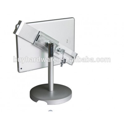 China High quality Tablet security locking holder, anti-theft tablet cable lock stand