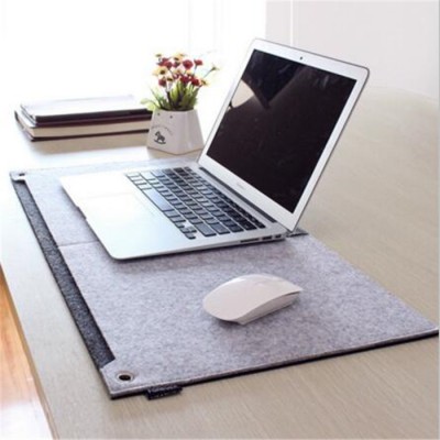 High quality customized logo multifunction wool felt mouse mat/pad