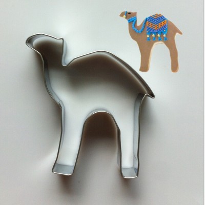 Dishwasher safe camel stainless steel cookie cutter