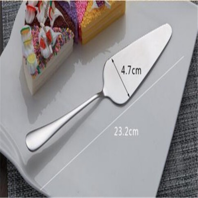 2017 High quality food grade stainless steel cake server, cake knife