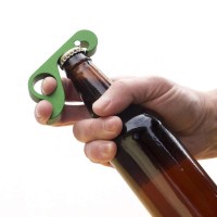 Magnetic Beer Bottle Opener GrabOpener One Handed Opener for Bottles