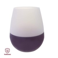 Unbreakable Silicon Wine Cups Dishwasher Safe Shatterproof Stemless Wine Glass